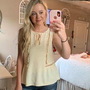 Altar’d state cream tank